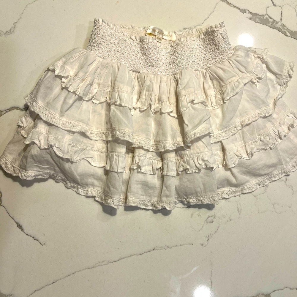 Love Shack Fancy kids skirt